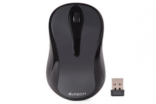 Mouse A4tech wireless 1000 DPI gri