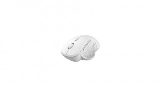 Mouse Serioux Glide 515, 1600 dpi, click silentios, ergonomic, alb - Img 4