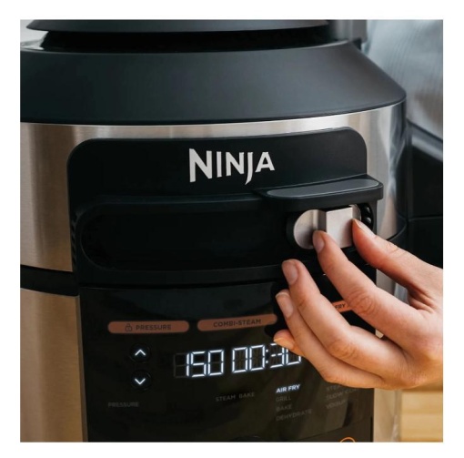 Multicooker 11 in 1 Ninja OL550EU, 1460W, 6l, 11 programe, Negru/Argintiu - Img 4