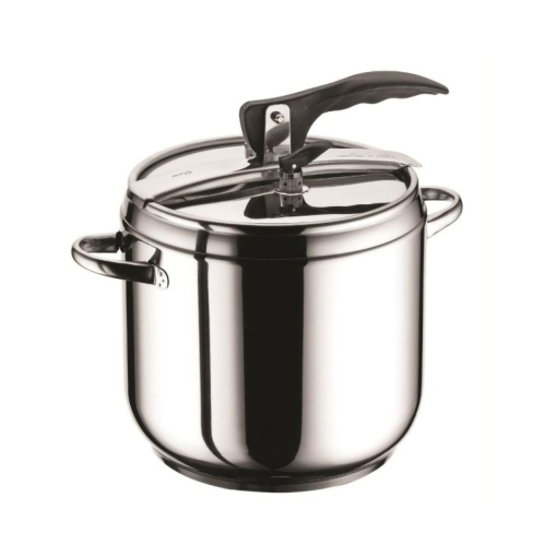 Oala sub presiune din inox, capacitate 7 l, fund triplu, supapa de siguranta, Arian