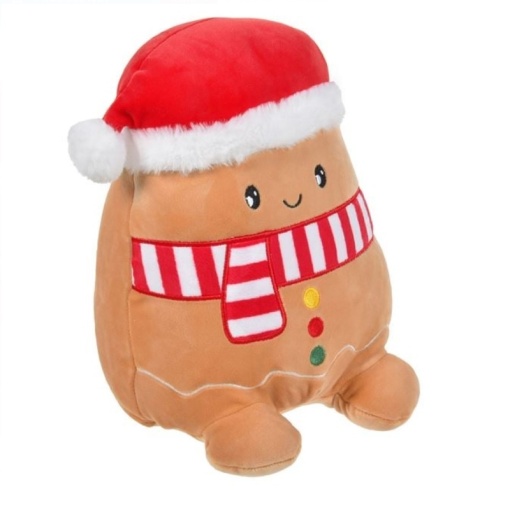 Perna decorativa de Craciun, dimensiune 31 cm, model Omulet din turda dulce - Img 2