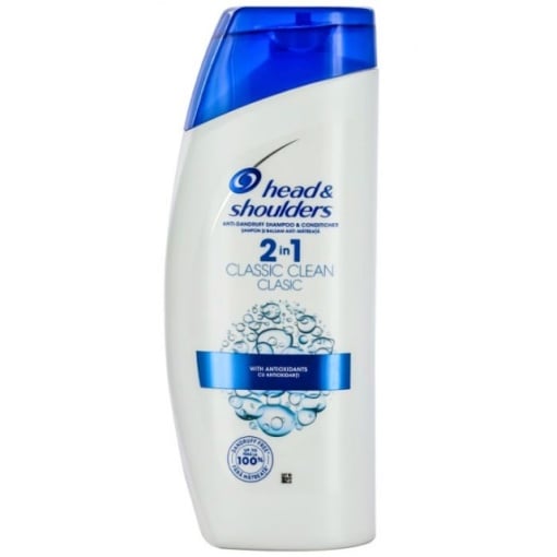 Sampon anti-matreata Head &amp; Shoulders Classic Clean 2-in-1 pentru par normal, 675 ml - Img 1