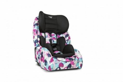 Scaun auto ISOFIX U-Grow Safety Inimioare, 9-36 kg, Multicolor - Img 4