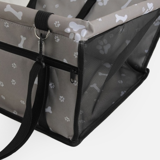 Scaun auto pentru animale, dimensiune 41x34x25 cm - Img 4