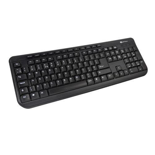 Tastatura Serioux SRXK-9400MM, interfata USB, 12 taste multimedia, layout US, Negru