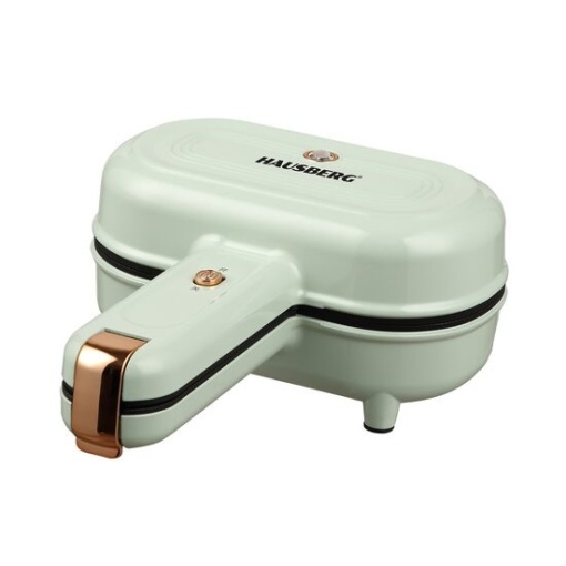 Aparat pentru facut placinta si sandwich, putere 550-650W, placa incalzire cu doua fete, adancime 13 cm, Hausberg HB-3564 - Img 1