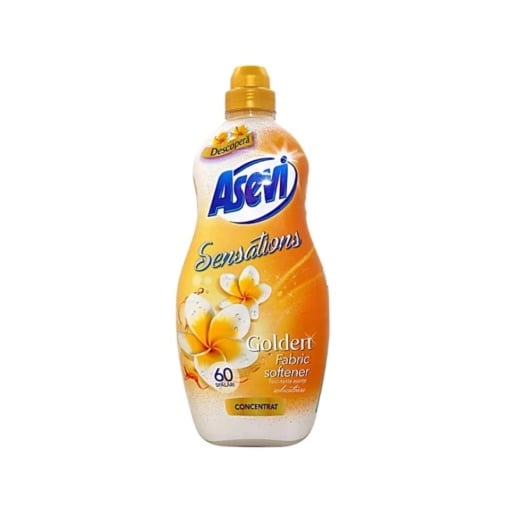 Balsam de rufe concentrat, 1.44 L, 60 spalari, Asevi Sensations Golden