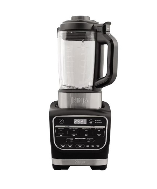 Blender &amp; Soup maker Ninja HB150EU, 1000W, 1.7L, 10 Programe cu tehnologia Auto IQ, Negru/ gri - Img 4