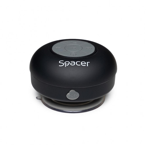 Boxa Portabila Spacer Ducky, 3W, Bluetooth, Microfon, Negru