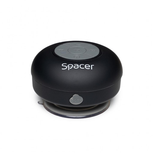 Boxa Portabila Spacer Ducky, 3W, Bluetooth, Microfon, Negru - Img 1