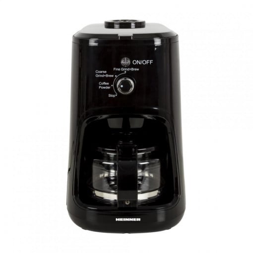 Cafetiera Heinner HCM-900RBK, 900 W, Rasnita incorporata, 0.6 L, - Img 1