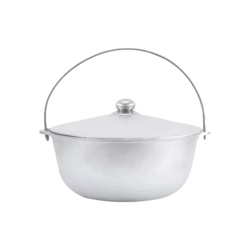 Ceaun cu capac si toarta din aluminiu, capacitate 25 l - Img 5