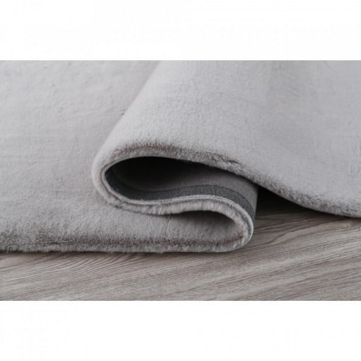 Covor shaggy soft blanita 50 x 90 cm, Gri FRUG90-GRI - Img 3