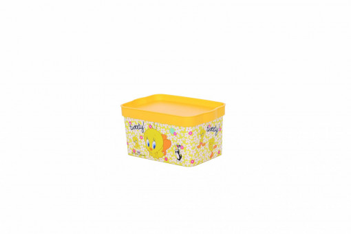 Cutie depozitare 2.3 L, 21x14x1 cm, Tweety