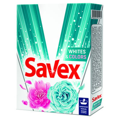 Detergent Manual Tesaturi Albe si Colorate, 400 g, SAVEX
