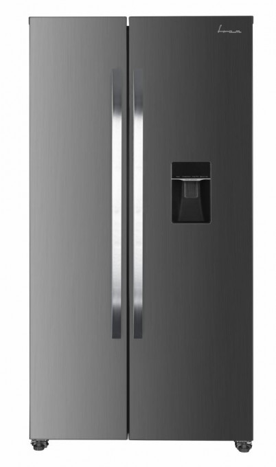 Frigider Side by side Fram FSBS-HM440NFXWDE++, Full No Frost, compresor Inverter, dozator de apa, clasa energetica E, display LED cu control touch, capacitate totala: 439L - Img 2