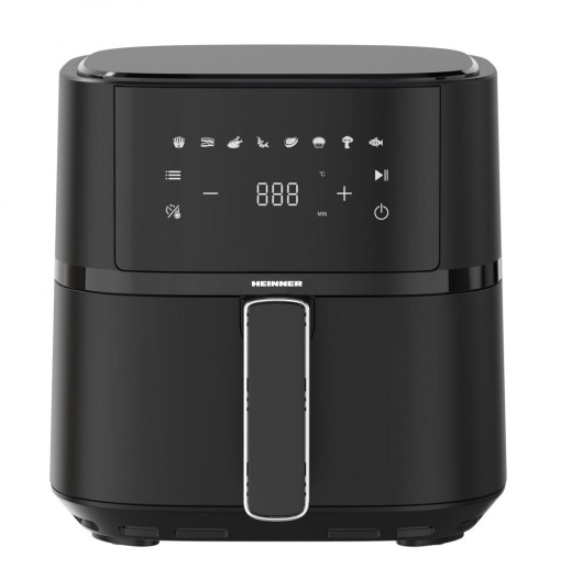 Friteuza aer cald Heinner HAF-B4BK1500, putere 1500 w, 8 programe, 4 l, Negru - Img 2