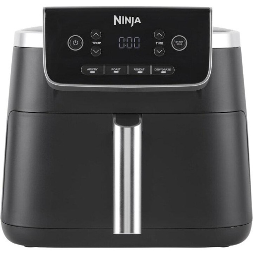 Friteuza cu aer cald Ninja AF140EU, 2000W, 4.7L, 4 programe de gatit, negru - Img 2