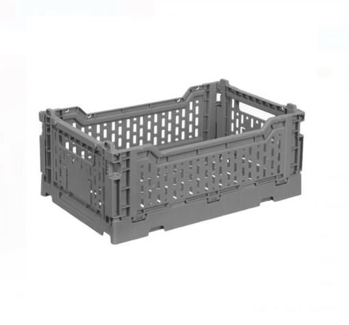 Ladita pliabila din plastic stivuibila, dimensiune 27x17x10.5 cm, capacitate 4 l - Img 3