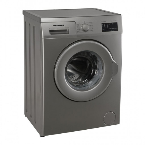 Masina de spalat Heinner HWM-VF2610SD++, 6 kg, 1000 RPM, Clasa D, Sistem Eco Logic, Argintiu - Img 2