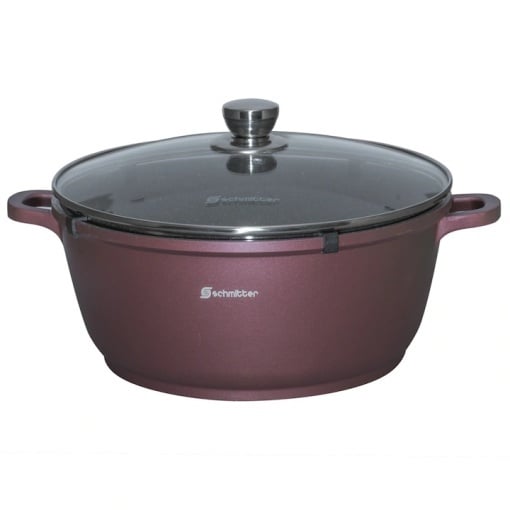 Oala ceramica cu capac, Schmitter, 20 cm, 2.5 l