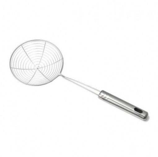 Paleta tip strecuratoare Vanora VN-YMJ-C114, inox, 24.3 x 12.5 cm, Argintiu - Img 1