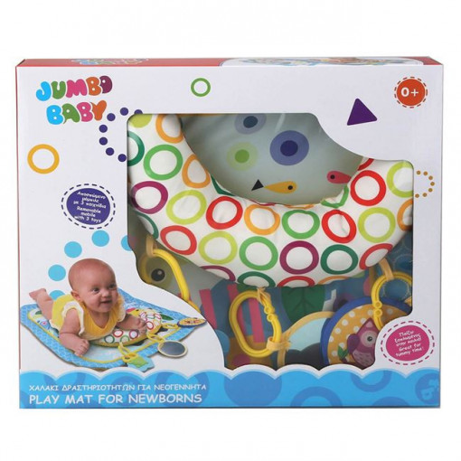 Patura educativa pentru Bebe, dimensiune 70x55cm, Model Animale din jungla - Img 2