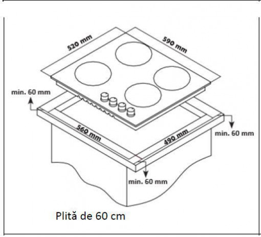 PLITA BUILT IN HEINNER HBH-S584WI-GBK - Img 3