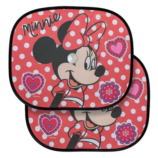 Set 2 parasolare auto, dimensiune 44 x 36 cm, Minnie Mouse