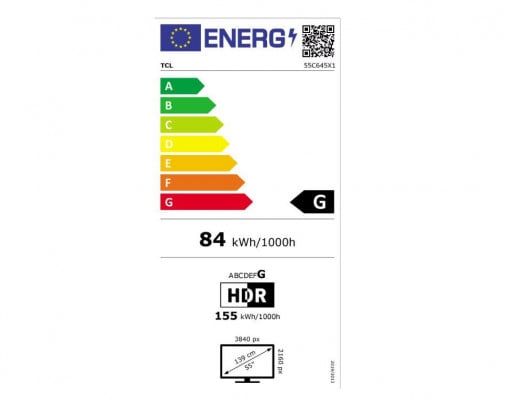 Smart TV TCL 55C645 (2023) 55&quot;-139CM Q - Img 6