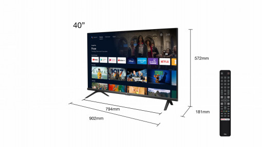 TCL 40&quot;-102CM LED Smart TV FHD Black - Img 3