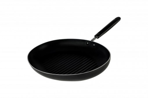 Tigaie ovala tip grill, Aluminiu, 35x26x 4.5 cm - Img 3