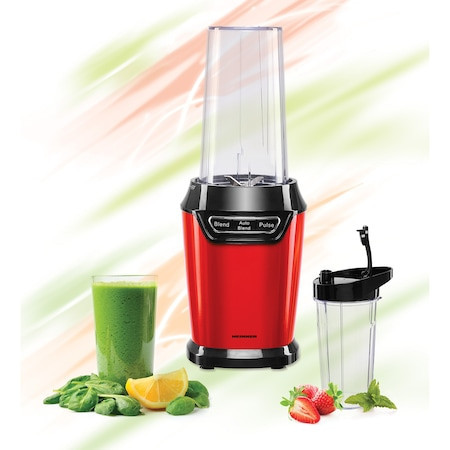 Blender Sport Heinner HSB-D1000RD, 1000 W, 2 Recipiente, 3 Functii, Lame inox - Img 3