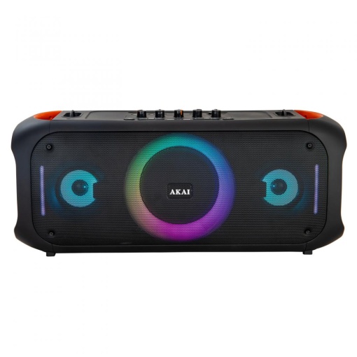 Boxa portabila AKAI ABTS-150, 80W, Bluetooth, USB, Radio FM, Negru - Img 2