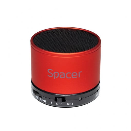 Boxa Portabila Spacer Topper, 3W, Bluetooth, Rosu - Img 2