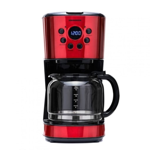 Cafetiera digitala Heinner HCM-1500RDIX, 900 W, 1.5 L, Timer, Display Led - Img 4