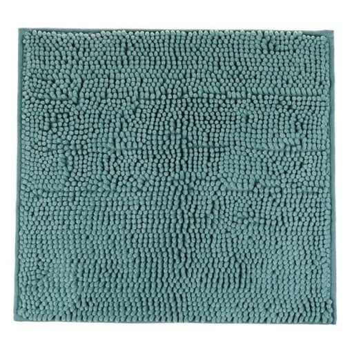 Covoras pentru baie, dimensiune 50 x 50 cm, model reliefat Verde menta - Img 1