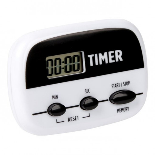 Cronometru digital cu magnet pentru bucatarie, dimensiune 6.5 x 4.5 cm, baterie inclusa