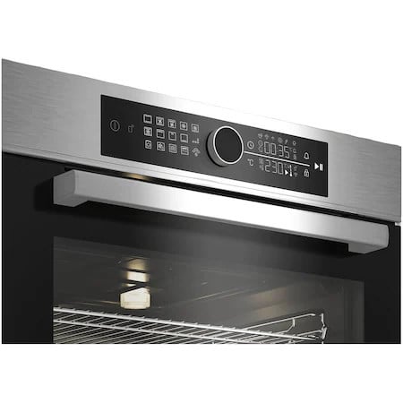 Cuptor incorporabil Beko BBIM12400XCS, Electric, Autocuratare catalitica, 72 l, AeroPerfect, Grill, 3D Cooking, Steam Shine Cleaning, SoftClose, RecycledNet, Clasa A+, Negru - Img 5