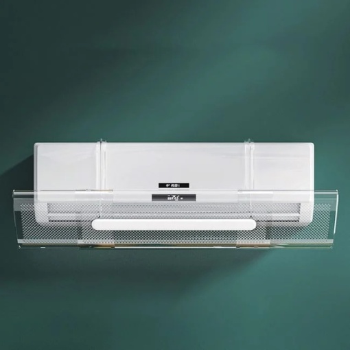 Deflector transparent pentru aer conditionat, dimensiune reglabila 18x53-94 cm - Img 2