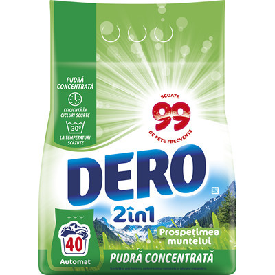 Detergent Rufe Prospetimea Muntelui DERO 2 in 1, 3 Kg