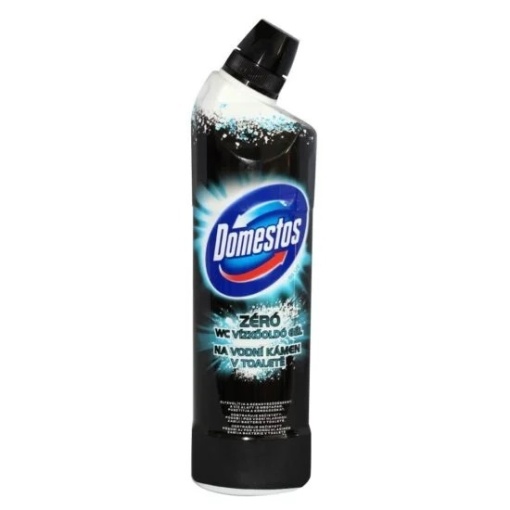 Dezinfectant Domestos pentru toaleta anticalcar, Zero Blue, 750 ml - Img 1