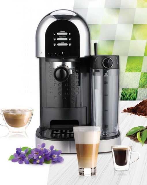 Espressor manual Heinner Coffee Dreamer HEM-DL1470BK, 1230-1470W, 20bar, , dispozitiv spumare lapte - Img 2