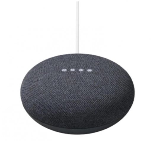 Google Nest Mini(2nd) GooAssist, 15 W, Charcoal