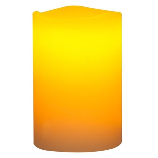 Lumanare decorativa LED cu lumina calda, dimensiune 5x8 cm, functioneaza cu 1 baterie CR2032 - Img 2