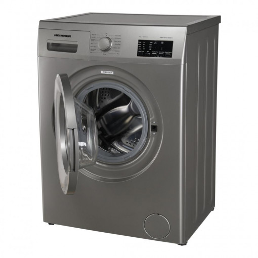 Masina de spalat Heinner HWM-VF2610SD++, 6 kg, 1000 RPM, Clasa D, Sistem Eco Logic, Argintiu - Img 3