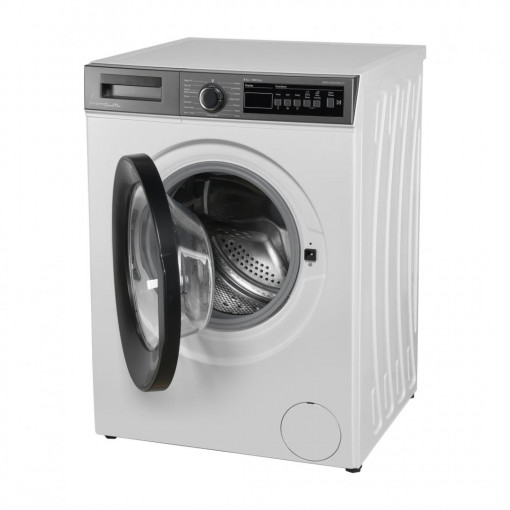 Masina de spalat rufe Fram FWM-V814T2D+++, 8 kg, 1400 rpm, Clasa D, Display digital, Start intarziat, Anti-sifonare, Eco-Logic, Allergy safe, Alb - Img 3