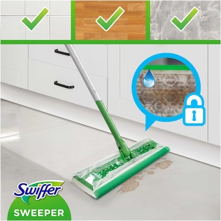 Mop Uscat/Umed Swiffer, 8 Rezerve lavete uscate + 3 Rezerve lavete umede - Img 2