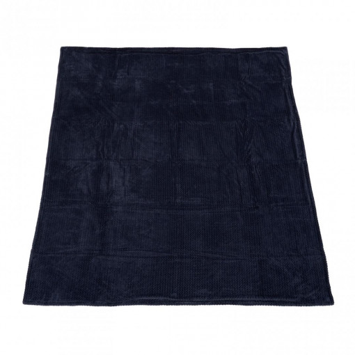 Patura Fleece cu blanita, Heinner Home, Royal Gri, 200x220 cm - Img 2