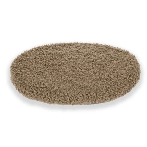 Perna decorativa pentru scaun, dimensiune 34x4 cm, baza antiderapanta, Taupe - Img 2